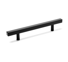 Ручка-рейлинг 160мм квадрат черный